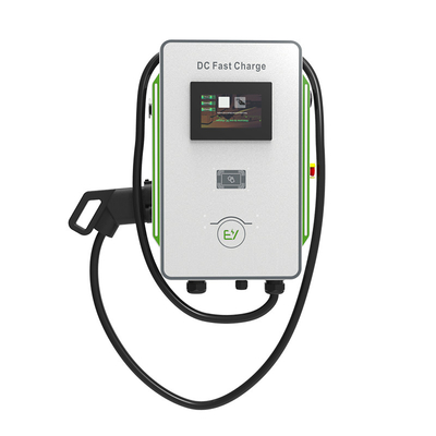Cargador de caja de pared DC 30kW 40kW Coches CCS 40A Cargador de EV rápido 600V Frecuencia de red 50Hz