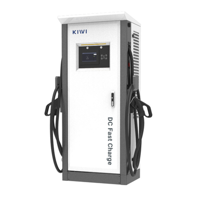 Ccs 60kw Dc cargador rápido Estaciones de carga de vehículos eléctricos públicos al aire libre ISO15118 DIN70121