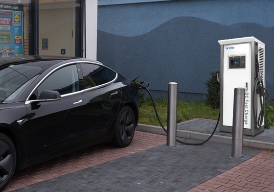 Estación de carga eléctrica de vehículos eléctricos comerciales de 150 kW DC EV Charger Pile CCS2 Tipo2 Ocpp1.6