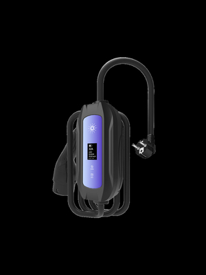 Cargador portátil de automóvil de 11 kW de fase única