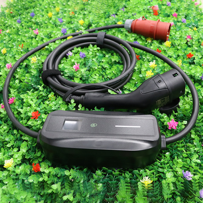 Cargador portátil de automóvil de 11 kW de fase única