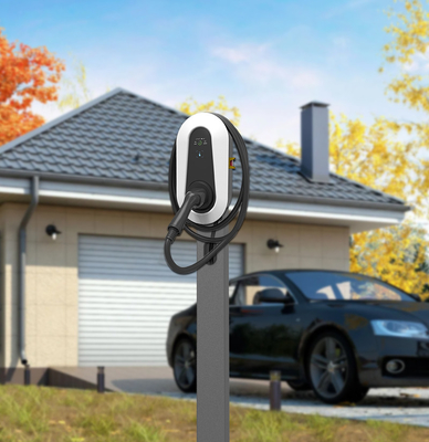 7kW Nivel 2 Ev Cargador Diy Estaciones de carga de automóviles comerciales Proyecto al aire libre Pared Ac