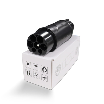 Tipo de Tesla 1 2 CCS 1 2 GB/T J1772 cargador EV macho conectores femeninos convertidor de enchufe