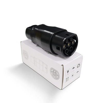Tipo de Tesla 1 2 CCS 1 2 GB/T J1772 cargador EV macho conectores femeninos convertidor de enchufe
