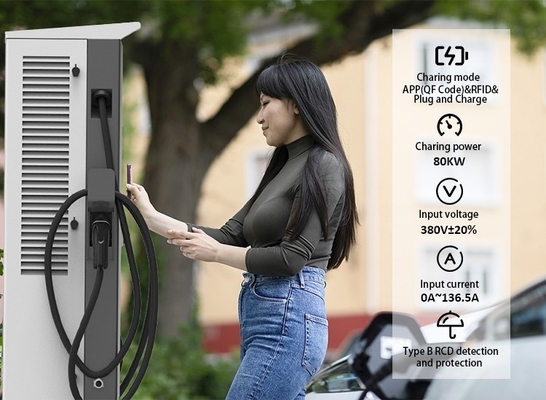 Inicio Ev Dc Estación de carga rápida 200V-1000V AC380V 50/60Hz