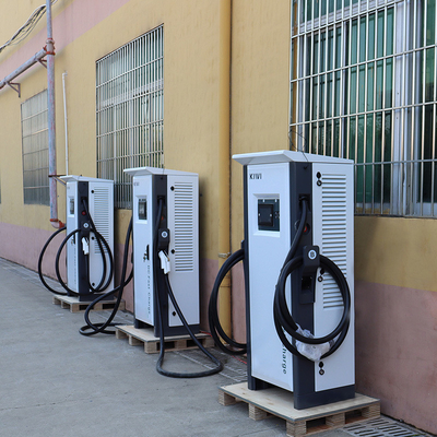 Cargadores rápidos para vehículos eléctricos de 60 kW de nivel 3 CCS tipo 1 para carga rápida y rápida