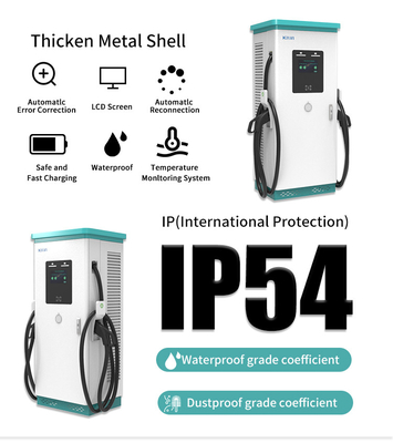 Modelos personalizados IP54 Estaciones de carga rápida de vehículos eléctricos de corriente continua de uso público y comercial 180KW 240KW