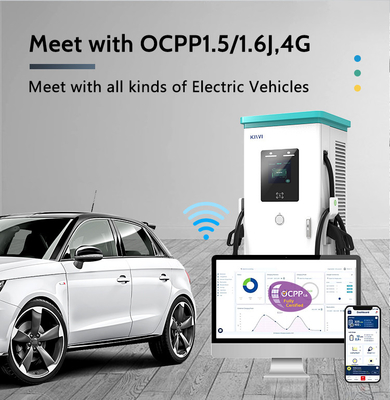 Modelos personalizados IP54 Estaciones de carga rápida de vehículos eléctricos de corriente continua de uso público y comercial 180KW 240KW