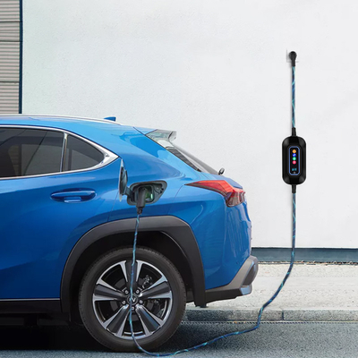 SAE J1772 Conector Estación de carga de nivel 2 para cargador de EV portátil de 3.5KW de potencia de salida