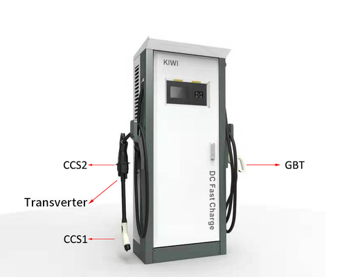 DC 200V-1000V 120KW Comercial OCPP EV cargador rápido enchufe de carga de la facturación