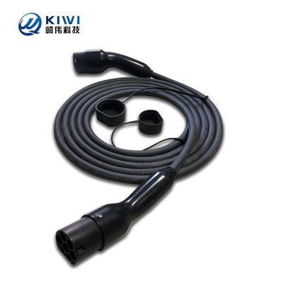 UL94-V0 Clase de llama 16A-32A Tipo 1 a Tipo 2 Cable de carga de vehículos eléctricos para vehículos eléctricos