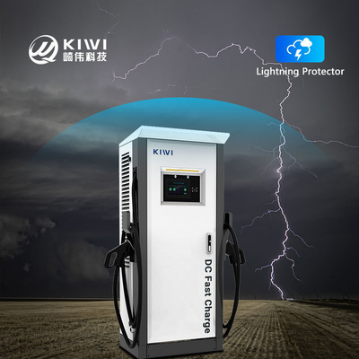 50Hz±10Hz Frecuencia de red 60kW Estación de carga universal para vehículos eléctricos con compatibilidad OCPP