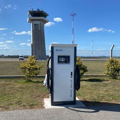 Estación de carga de automóviles Smart Ev Tipo 1/2 con potencia de salida de 60 kW y red de alta frecuencia