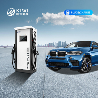 Estación de carga de automóviles Smart Ev Tipo 1/2 con potencia de salida de 60 kW y red de alta frecuencia