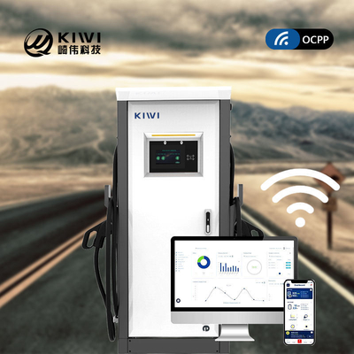 Voltado de salida DC 200V-1000V 60KW 120KW CCS2 Chademo Tipo2 EV pila de carga de corriente continua para vehículos eléctricos