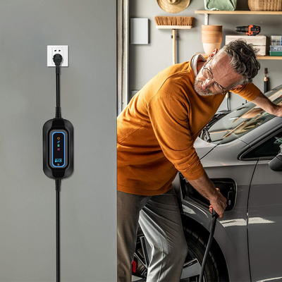 Tesla Modelo 2 3.5kw Ev Cargador Nivel 1 Enchufe en el cargador Corriente de salida 16A Portátil para hotel