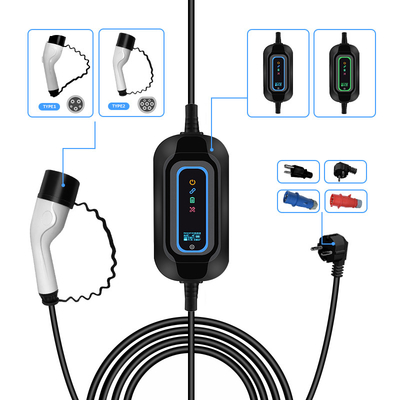 Tipo-1/Tipo-2/GB/T Tesla Modelo Y 3.5kw cargador eléctrico para el parque de atracciones Hotel Supermercado