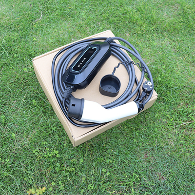 3.5kw Nivel 2 EV cargador portátil enchufe carga arranque 16A corriente de salida para exteriores