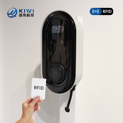 Estación de carga RS485 Ev punto a punto para automóviles Volkswagen ID4 y KIWI LCD Mini Ev