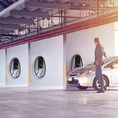 Comunicación punto a punto RS485 Cargador de corriente alterna de 7 kW para VW Beetle Nivel de protección IP65