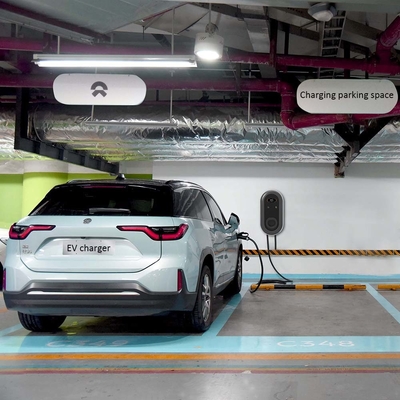 Estación de carga inteligente para vehículos eléctricos de 7 kW con detección de aislamiento y detección de temperatura del enchufe
