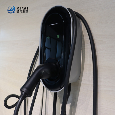 Detección de temperatura del enchufe 7 Kw Caja de pared tipo 1 para una conveniente carga de automóviles eléctricos