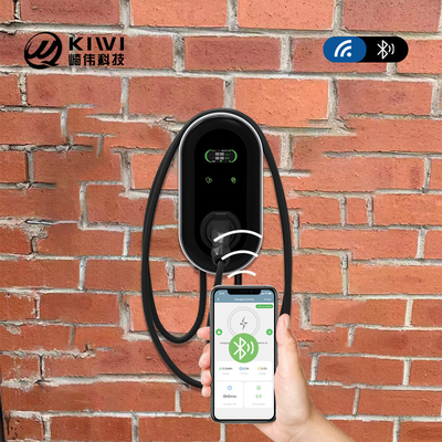 Estación de carga de vehículos eléctricos de tipo 2 de tres fases de 11 kW con aplicación RFID y protección contra fugas de CA