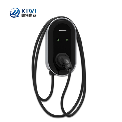 Estación de carga de vehículos eléctricos de tipo 2 de tres fases de 11 kW con aplicación RFID y protección contra fugas de CA