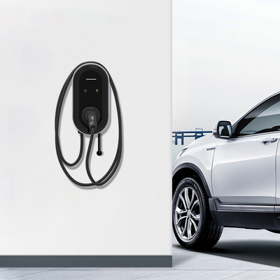 Protección contra fugas RCD IP54 5KW 22KW pila de carga de EV CA para Tesla en el parque de diversiones