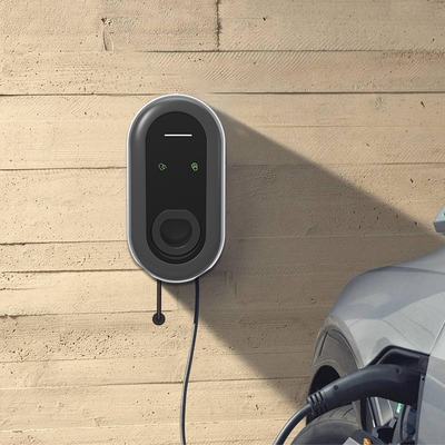 Protección contra fugas RCD IP54 5KW 22KW pila de carga de EV CA para Tesla en el parque de diversiones