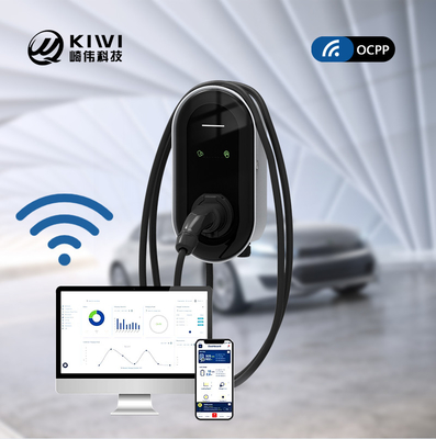 11kw Wifi DC LCD Display CCS2 Car EV Wallbox Charger para una carga rápida y cómoda
