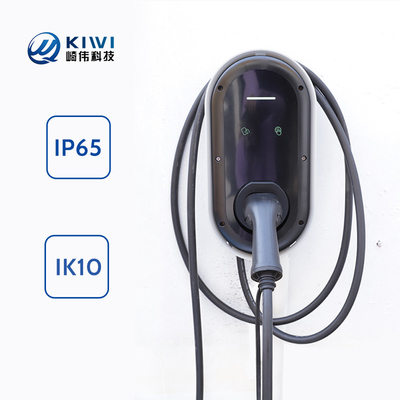 11kw Wifi DC LCD Display CCS2 Car EV Wallbox Charger para una carga rápida y cómoda
