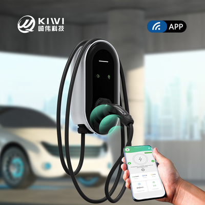11kw Wifi DC LCD Display CCS2 Car EV Wallbox Charger para una carga rápida y cómoda