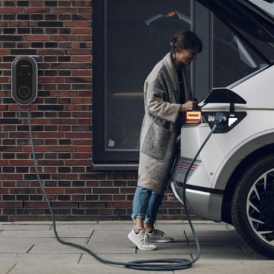 Estación de recarga de corriente alterna de 11 kW para autobuses eléctricos de VW