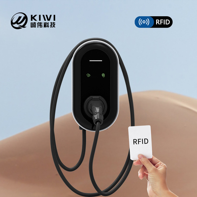 Tipo 2 22kW Corriente de salida de CA de tres fases para cargador de EV con funciones OCPP de aplicación RFID