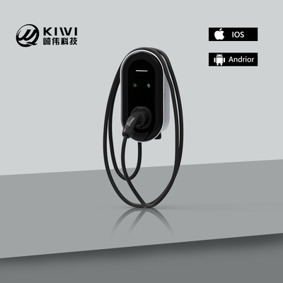 Tipo 2 22kW Corriente de salida de CA de tres fases para cargador de EV con funciones OCPP de aplicación RFID