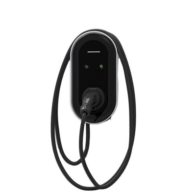 Cargador eléctrico rápido KIWI de 22 kW montado en pared/columna para voltaje de entrada de 380v y tipo de cable 1 2