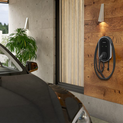 Estilo de diseño moderno VW Tiguan SUV 22kw Estación de carga Enchufe Detección de temperatura