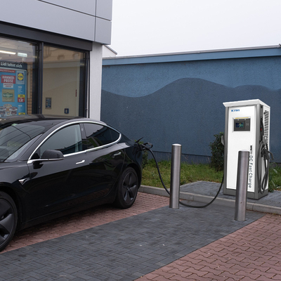 Cargadores rápidos para vehículos eléctricos de 60 kW de nivel 3 CCS tipo 1 para carga rápida y rápida