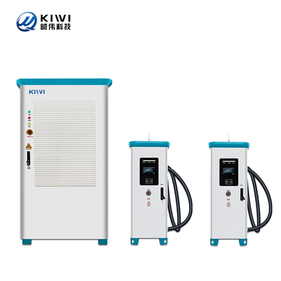 Interfaz estándar CCS1/CCS2 Cargador de vehículos eléctricos comerciales de 320 kW para carga rápida en KIWI DC