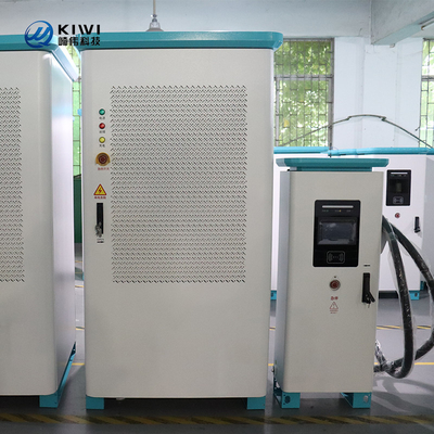 Interfaz estándar CCS1/CCS2 Cargador de vehículos eléctricos comerciales de 320 kW para carga rápida en KIWI DC