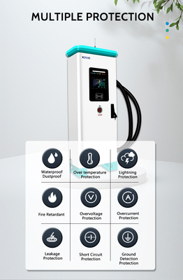 Protección IP54 240KW KIWI DC Estación de carga inalámbrica rápida para coches eléctricos Tesla