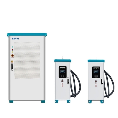 CCS/CHAdeMO/Tesla OCCP 1.6 Cargador de vehículos eléctricos de corriente continua compatible de 120 kW con voltaje de salida de 150V-1000V