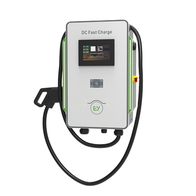 Cargador de vehículos eléctricos SmartDC rápido de 30 kW con interruptor de protección contra fugas y frecuencia de red de 50 Hz ± 10 Hz