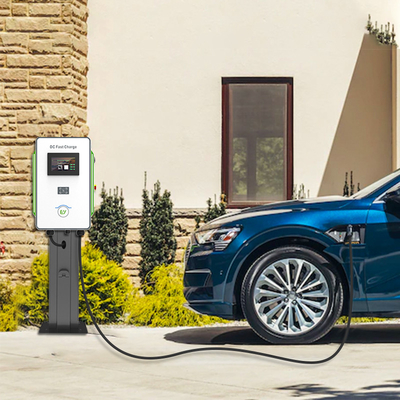 Cargador de automóviles eléctricos OEM Nivel 3 Montado en la pared 30kW cargador rápido de CC CCS1 CCS2 GB/T