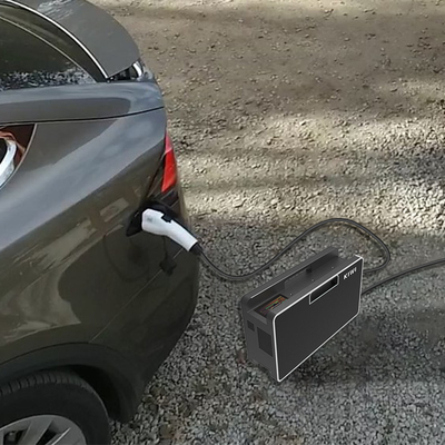 Cargador rápido de EV para automóviles KIWI 150V-750V Cargador portátil de EV CCS para Tesla Modelo Y/S