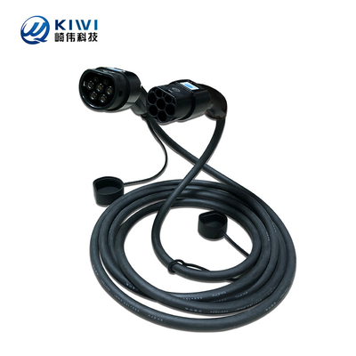 8m 10m 15m 32A 22kw Cable de carga de vehículos eléctricos tipo 2 Wallbox Cargador de pila de carga Modo de carga 3 250V/480VAC