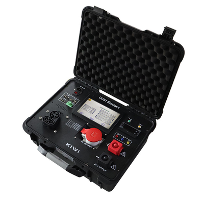 DIN70121 Protocolo CCS1 CCS2 CHAdeMO GB/T Kit de simulación de carga para vehículos eléctricos