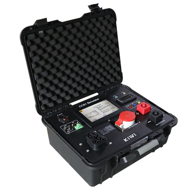 DIN70121 Protocolo CCS1 CCS2 CHAdeMO GB/T Kit de simulación de carga para vehículos eléctricos