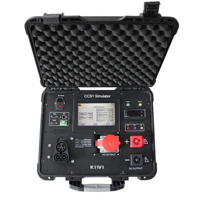 DIN70121 Protocolo CCS1 CCS2 CHAdeMO GB/T Kit de simulación de carga para vehículos eléctricos